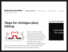 Tablet Screenshot of diskrete-kontakte.net